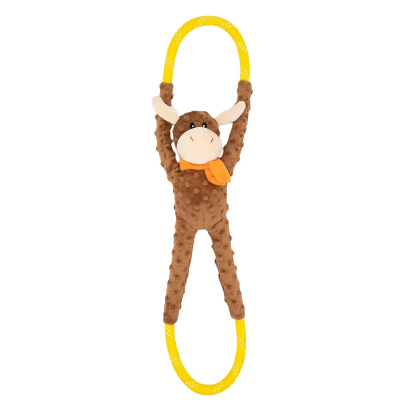 ZippyPaws Ropetugz Moose