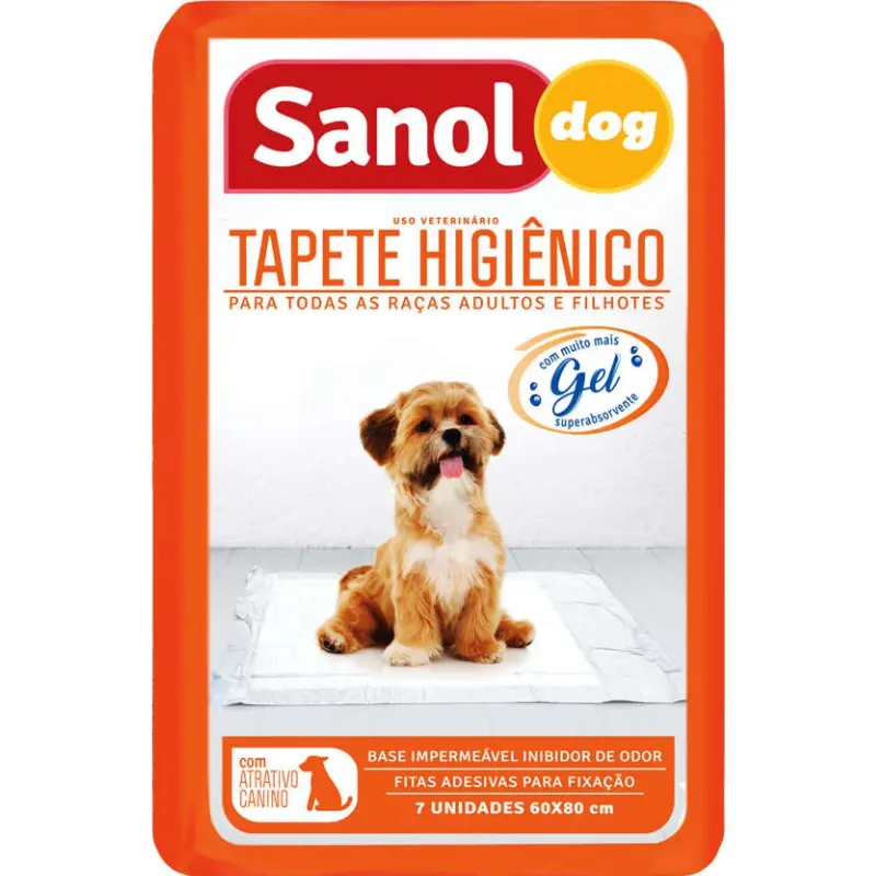 Tapete Higiênico Sanol Dog 7 Un