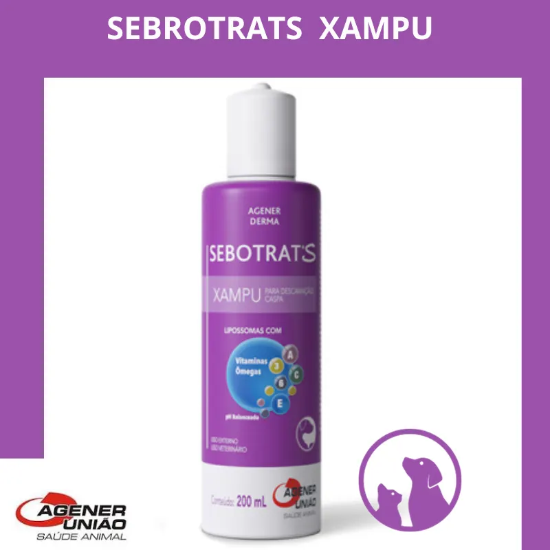 Shampoo Agener União Sebotrat S 200ml