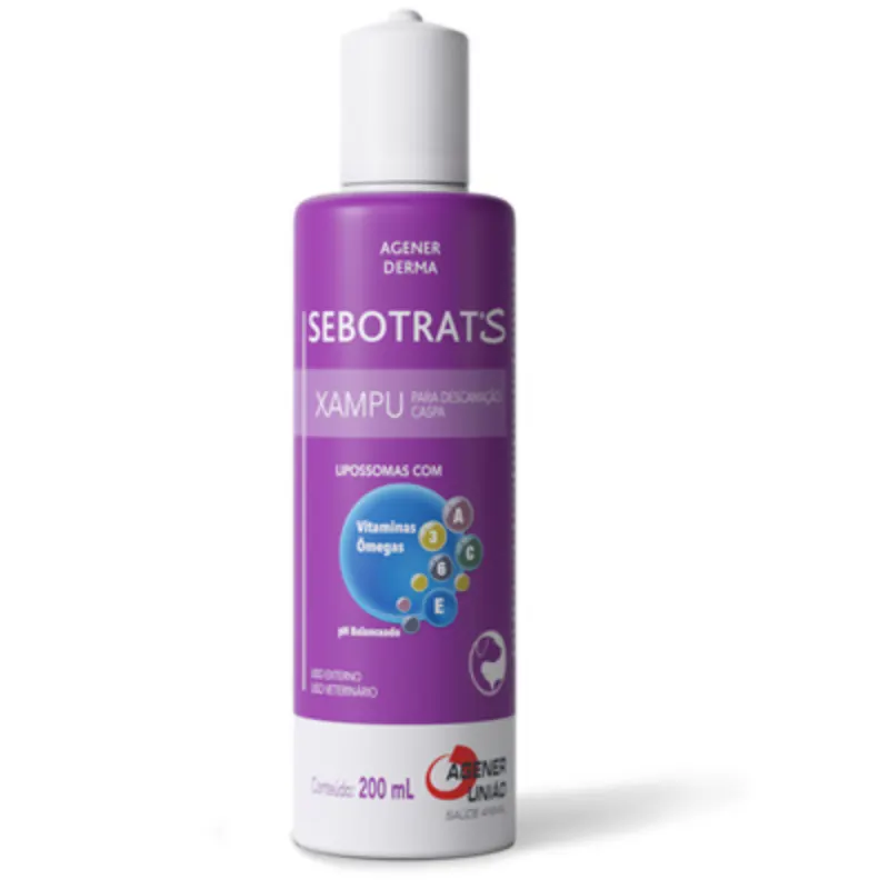 Shampoo Agener União Sebotrat S 200ml