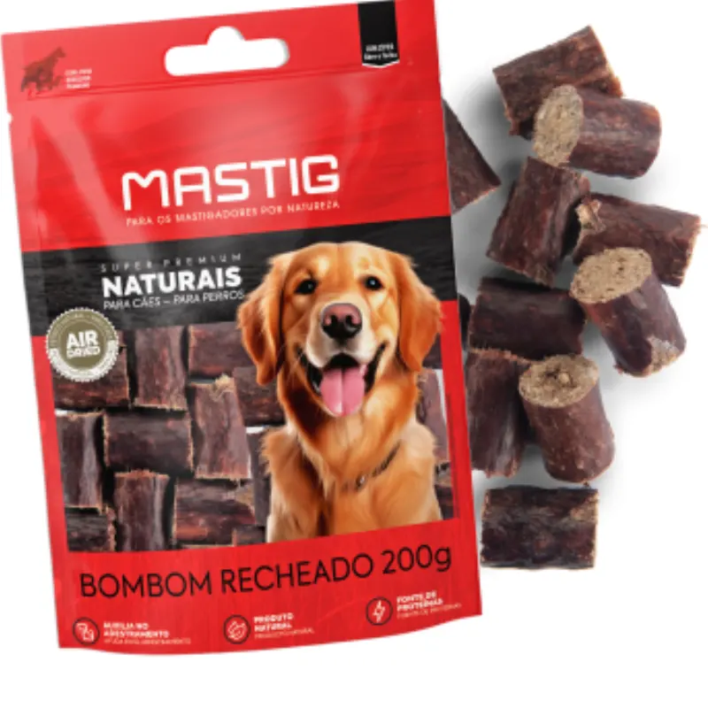 Mastig Bom Bom Recheado com 200 g