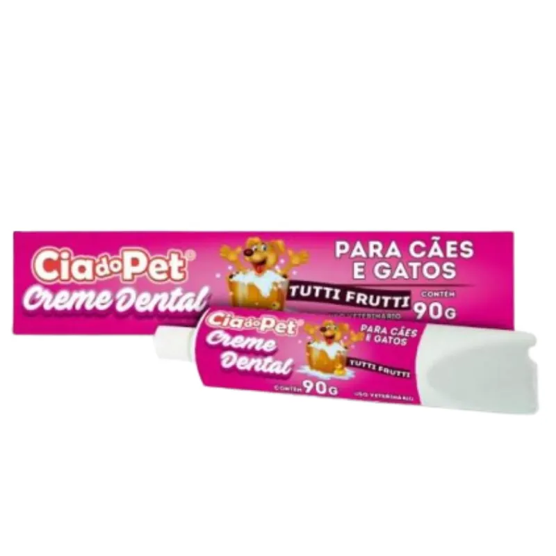 Gel Dental Tutti Fruti 70 g Cia do Pet
