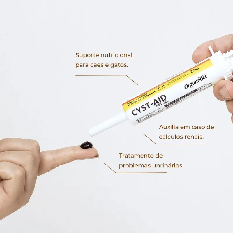 Suplemento Vitamínico Cyst-Aid Pet para Cães e Gatos 40 g