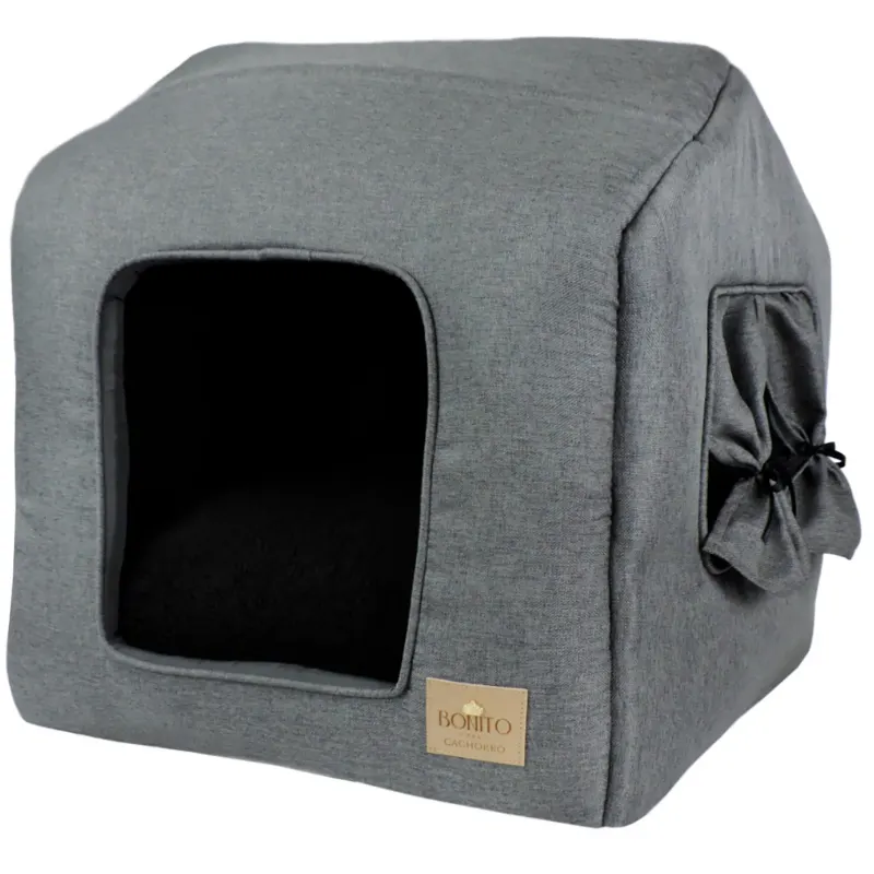 Casinha Retangular Linen Grafite U