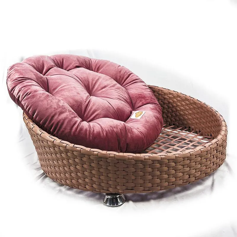 Cama Cheise Ilumine Rosa para Cães