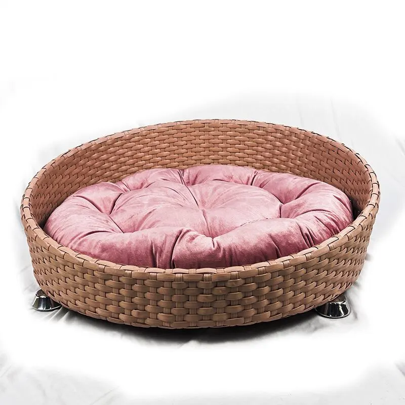 Cama Cheise Ilumine Rosa para Cães