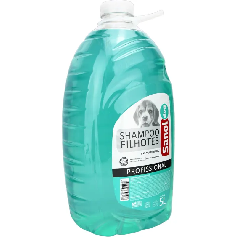 Sanol Dog Profissional Shampoo para Filhotes 5 L