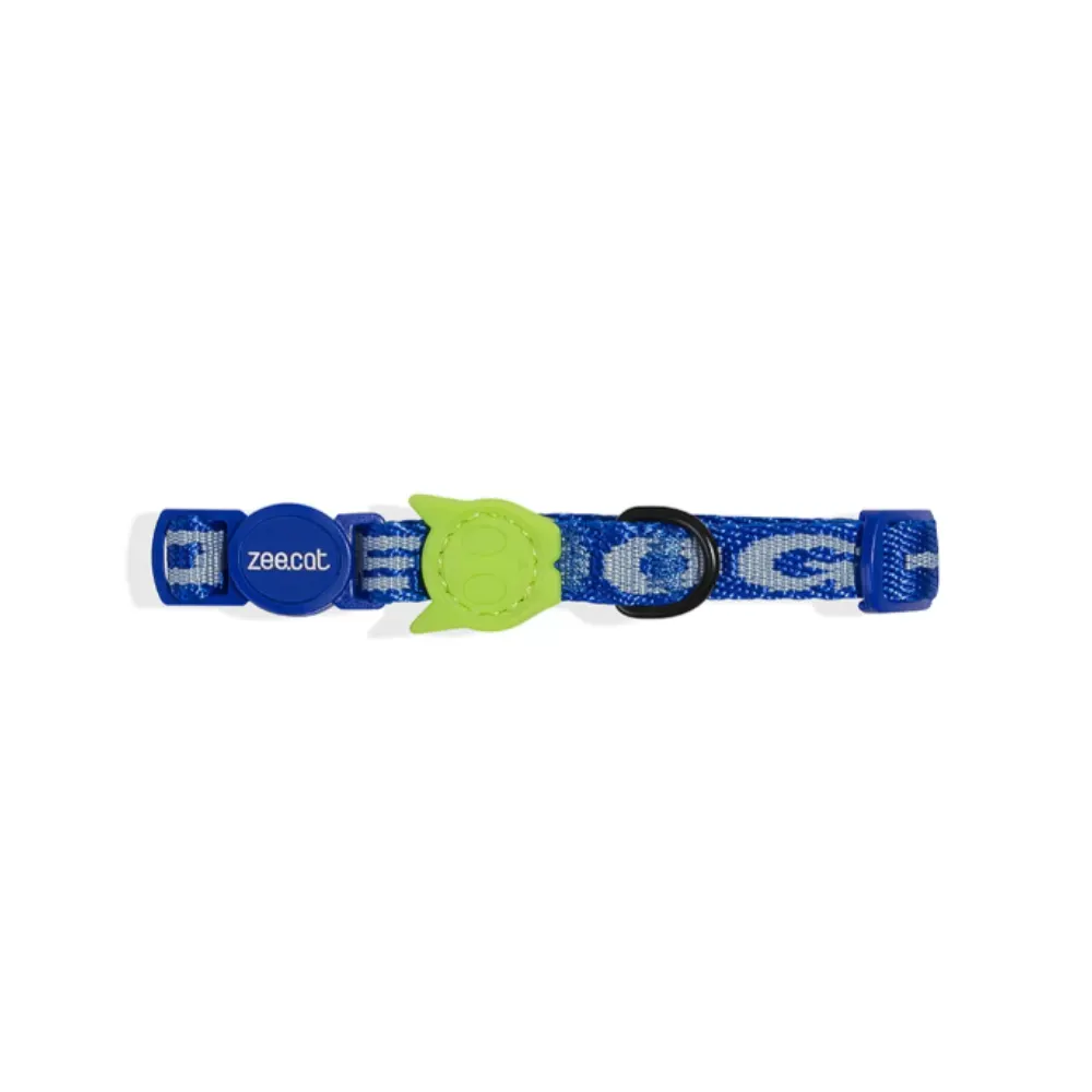 Coleira Padrão Jacquard Zee.Cat Astro Para Gatos
