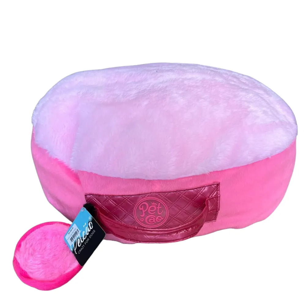 Cama Puff Luxi PetCão Para Cães e Gatos 60cm