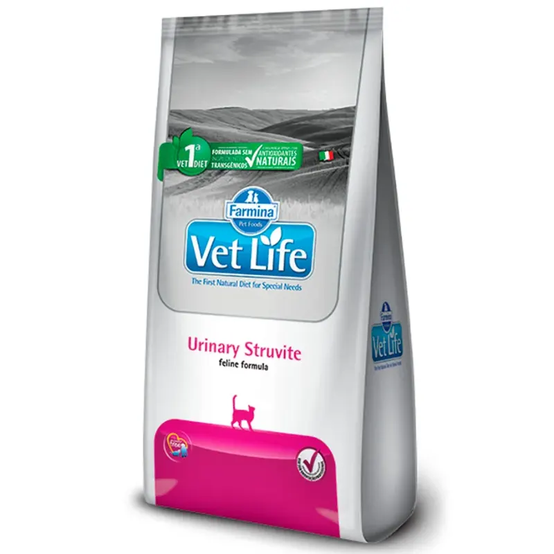 Ração Vet Life Feline Struvite 7,5 Kg