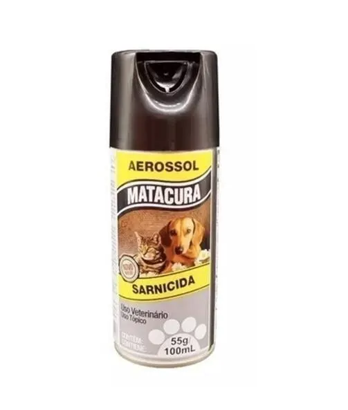 Sarnicida Aerosol Matacura 100Ml - Remédio Tratamento Sarna