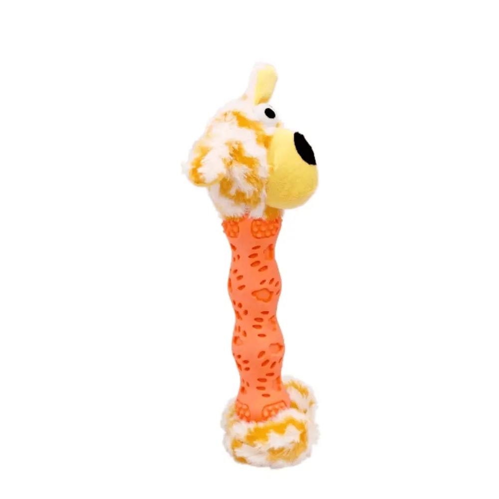 Pelúcia Soft Cachorro Salsicha Laranja Para Cães Hercules