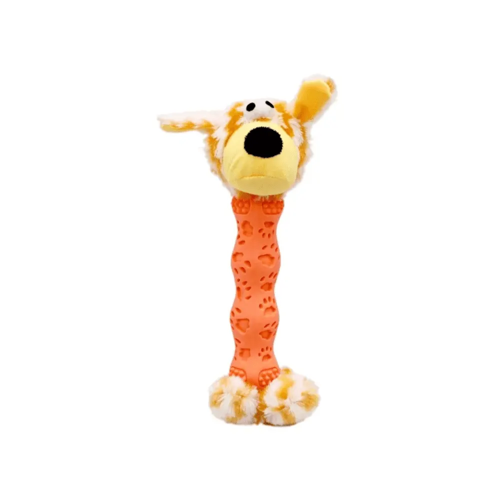 Pelúcia Soft Cachorro Salsicha Laranja Para Cães Hercules