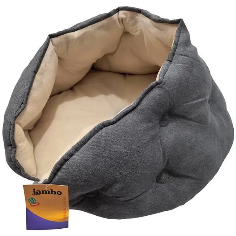 Cama Toca Jambo Confort Cinza Pequena