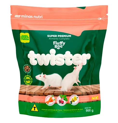 Fluffy Roe Twister 900g- Nutri Minas
