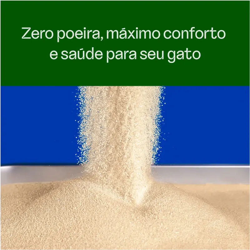 Viva Verde Areia Higiênica Grãos Finos 10 Kg