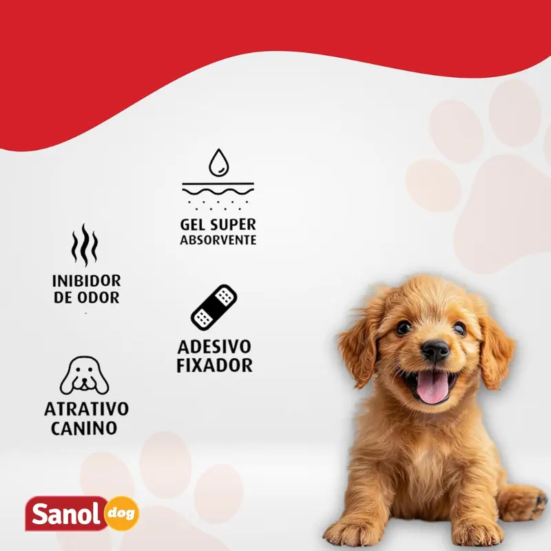 Tapete Higiênico Sanol Dog 14 Unidades