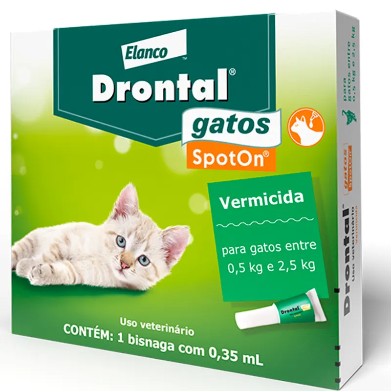 Vermífugo Drontal para Gatos Spot-On 0,35 ml