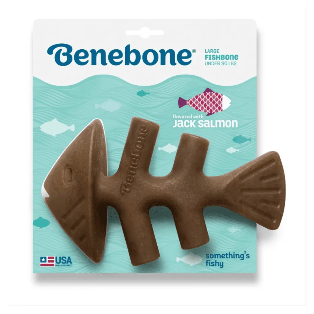 Brinquedo Cães Roer Benebone Fishbone Médio