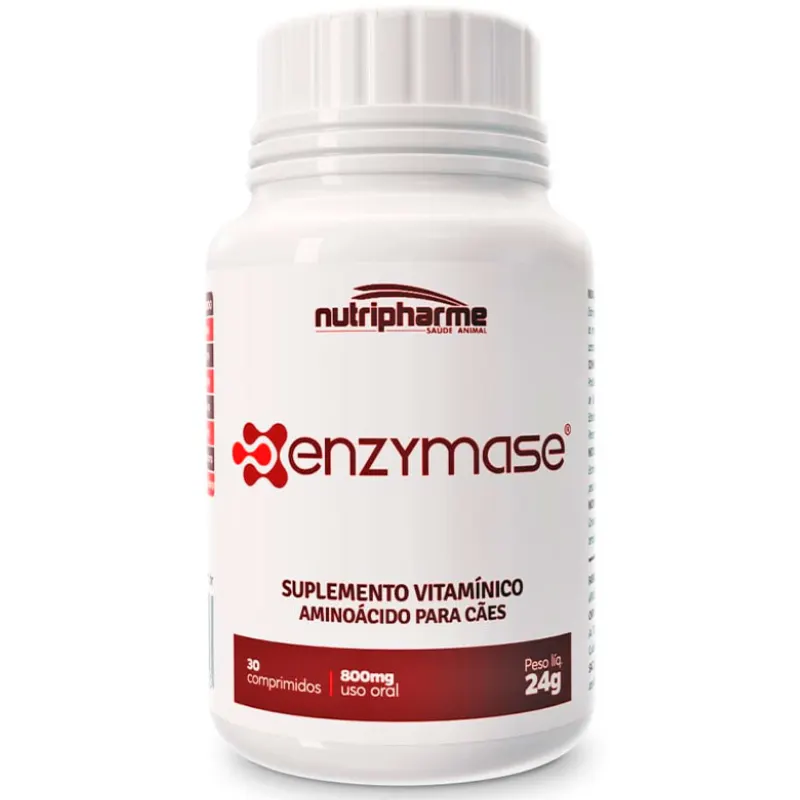 Suplemento Vitamínico para Cães Enzymase 30 comprimidos