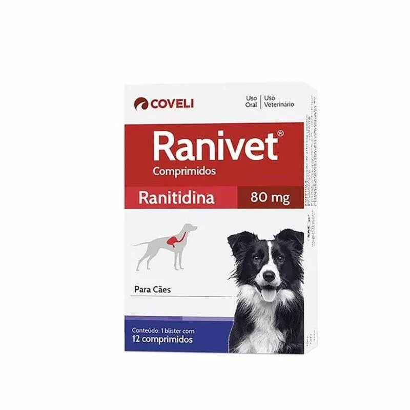 Ranivet 80mg Coveli 12 comprimidos