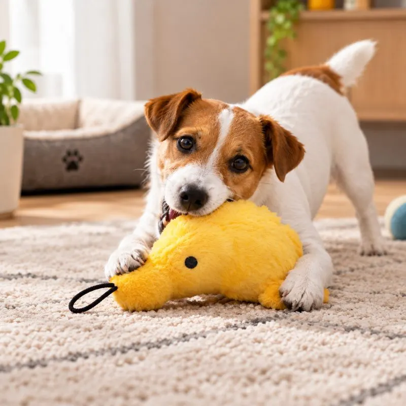 Brinquedo Jambo Pelúcia Big Duck para Cães