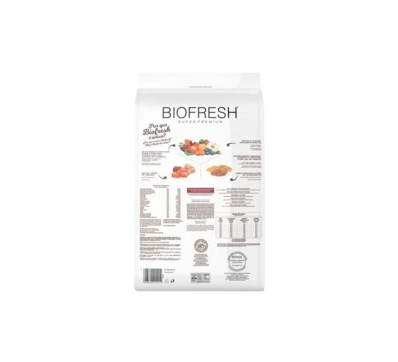 Ração Biofresh Cão Sênior Grande e Gigante Mix de Carnes 3Kg