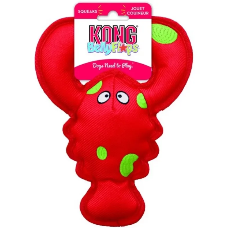 Brinquedo Kong Belly Flops Lobster