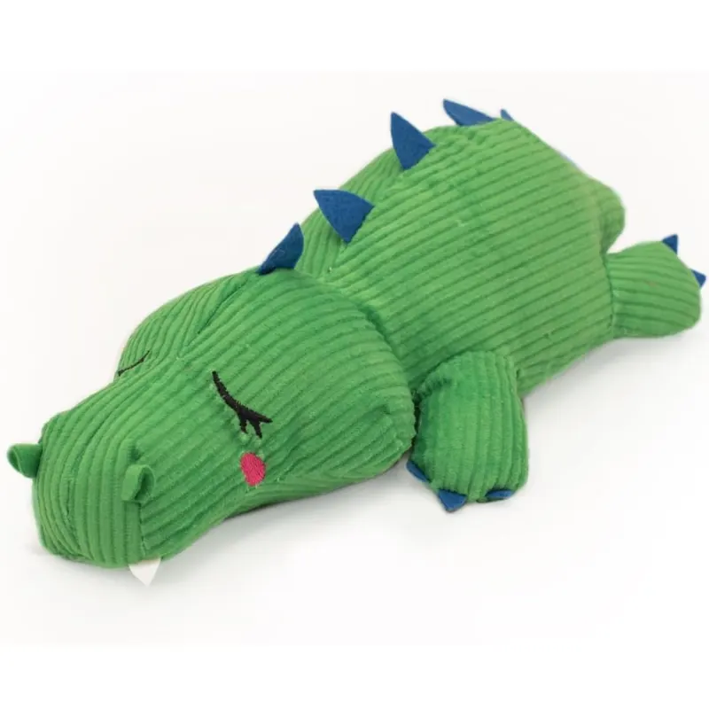 Snooziez With Shhhqueaker Alligator  ZippyPaws
