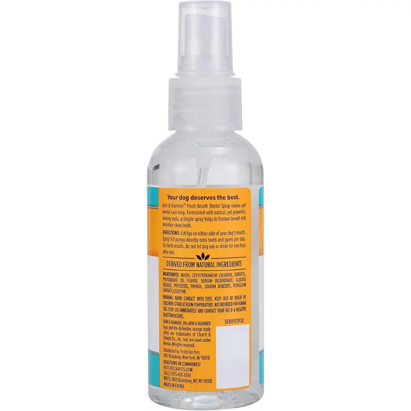 Arm & Hammer Fresh Breath Spray Bucal para Cães