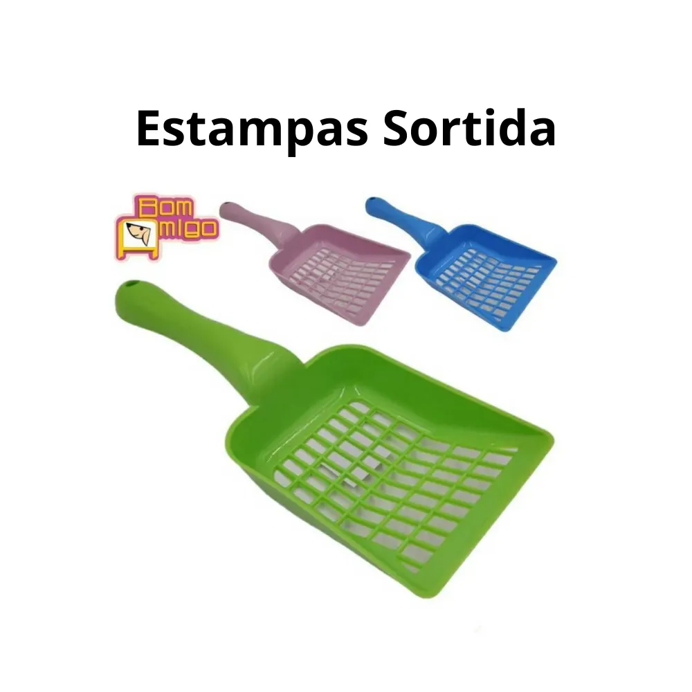 Pá Sanitária Strainer Para Gatos