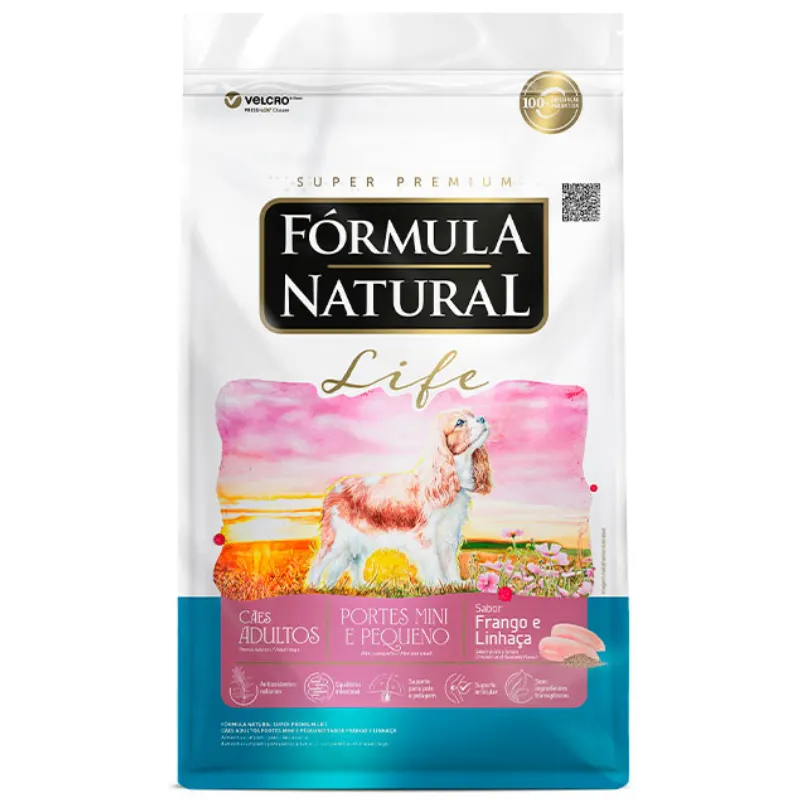Ração Fórmula Natural para Cães Adultos Raças Mini 10,1 Kg