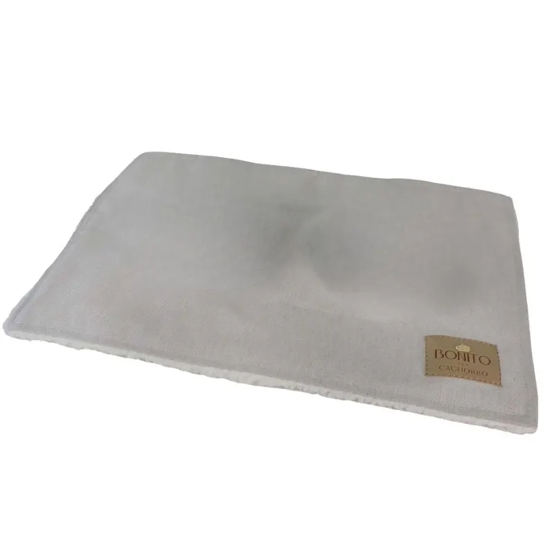 Porta Comedouro Linen Bege