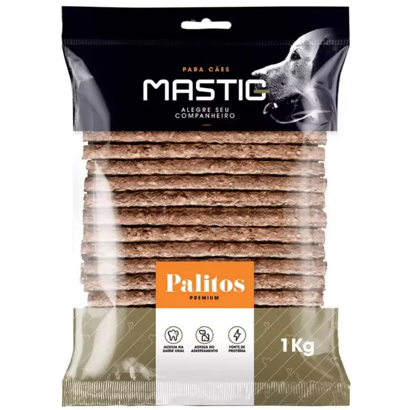 Mastig Palito Bacon 13 mm 1 Kg