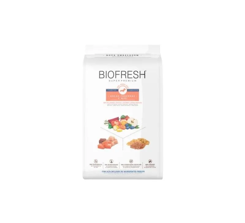 Ração Biofresh Cão Filhote Pequena e Mini Mix Carne 10,1Kg
