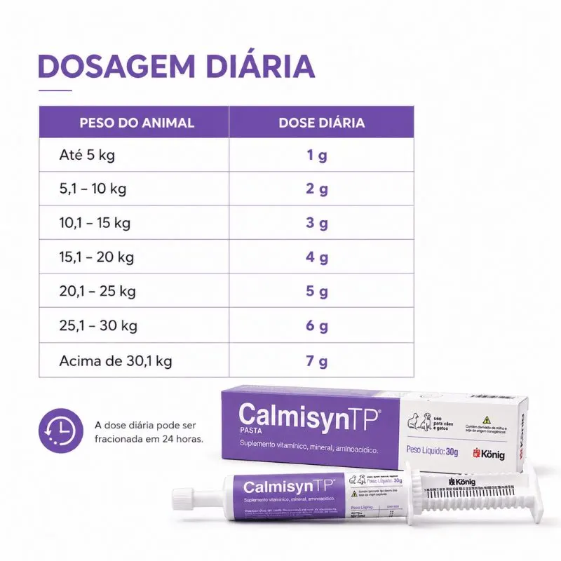 Suplemente Alimentar Calmisyn TP 30 g König