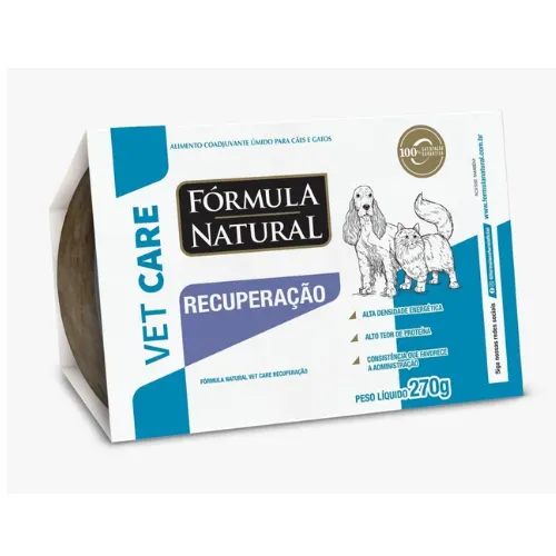 Ração Úmida Fórmula Natural Vet Care Recuperação para Cães e Gatos 270g