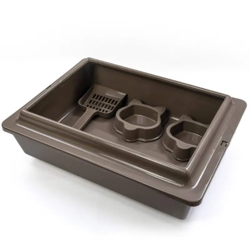 Kit Bandeja com 2 Comedouros e 1 Pá Fendi São Pet