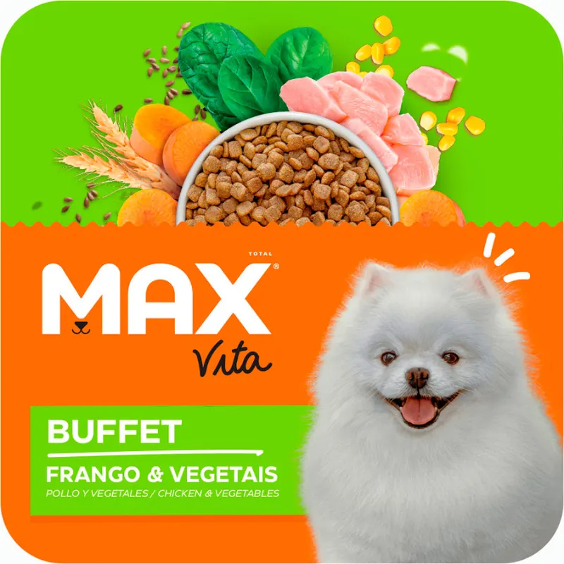 Ração Max Vita Buffet para Cães Adultos Raças Pequenas