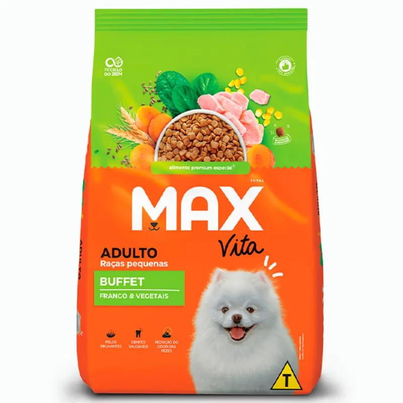 Ração Max Vita Buffet para Cães Adultos Raças Pequenas