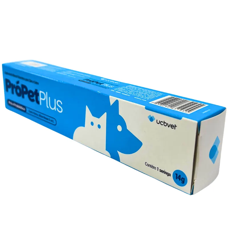 PróPet Plus Suplemento Mineral Vitamínico UCBVET para Cães e Gatos 14 g