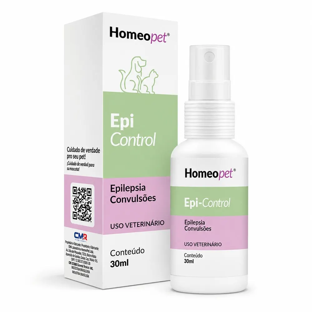 Spray Homeopático Epi Control Homeo Pet para Cães e Gatos - 30ml