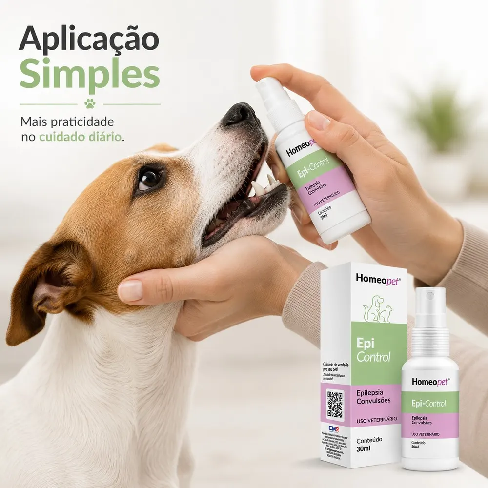 Spray Homeopático Epi Control Homeo Pet para Cães e Gatos - 30ml
