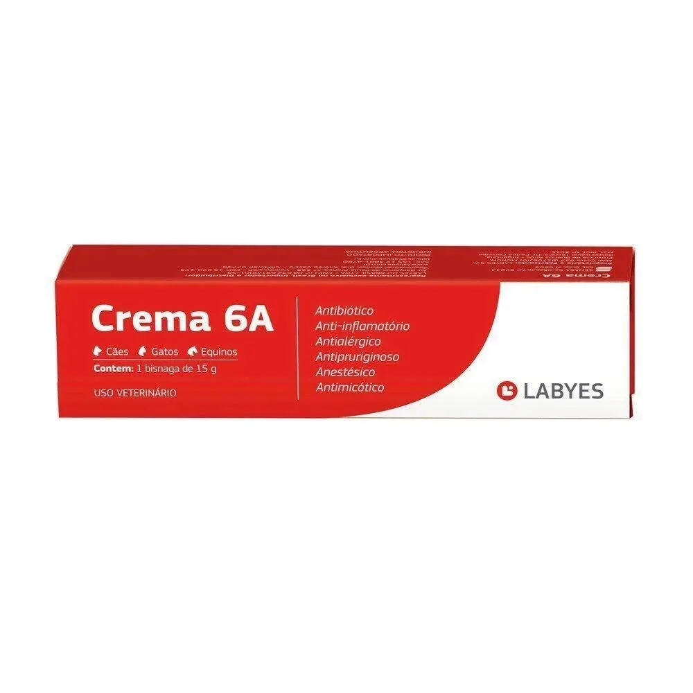 Pomada Dermatológica Labyes Crema 6A 15g