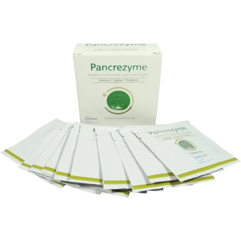 Pancrezyme Sachê 2,8 g 10 Un Inovet