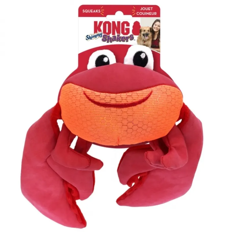 Brinquedo Kong Shakers Shimmy Crab Medium