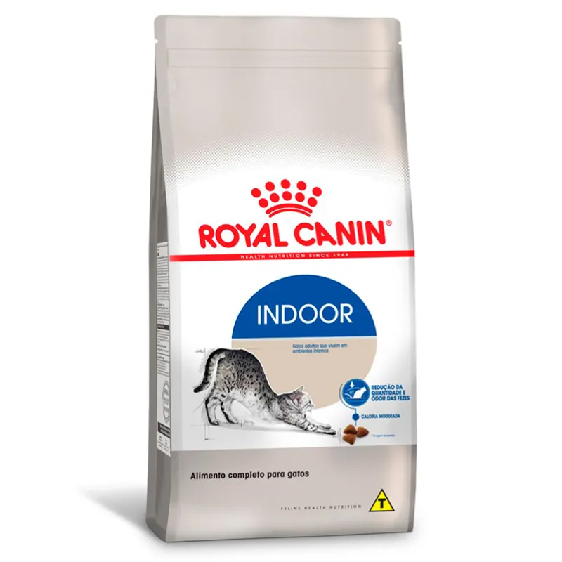 Ração Royal Canin Indoor Gatos Adultos 400g