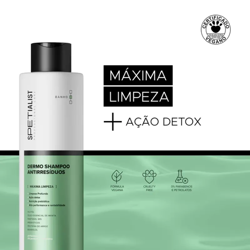 Spetialist Dermo Shampoo Antirresíduos 1 l