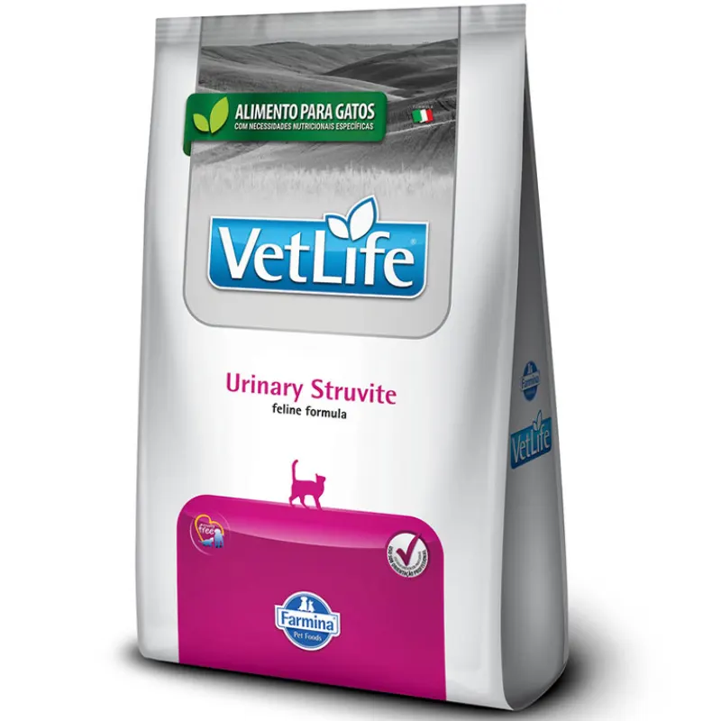 Ração Vet Life Gatos Struvite 2 Kg