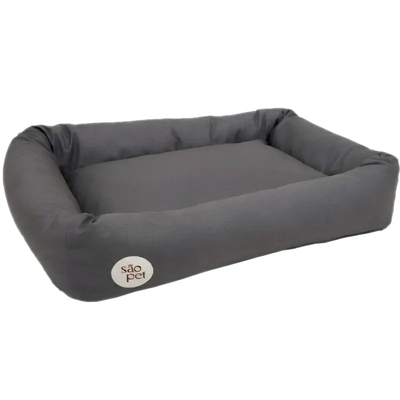 Cama Americana São Pet Cinza G